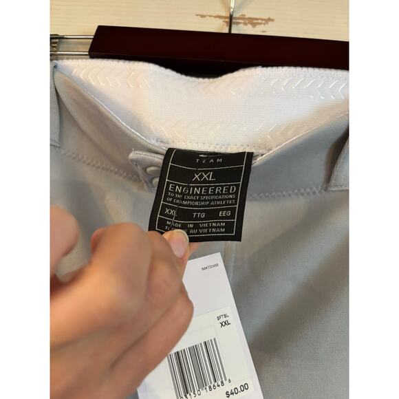 NWT Nike Women's Vapor Select Softball Pants size XXL Gray Dri Fit - Picture 6 of 6